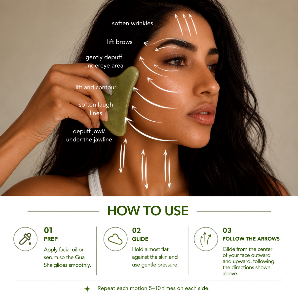 Gua Sha Sculpting Set - جوا شا